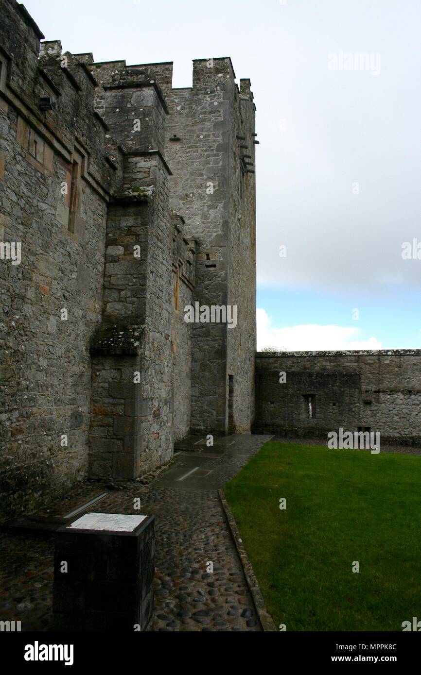 Cahir Castle, Town of Cahir, County Tipperary, Ireland Stock Photo