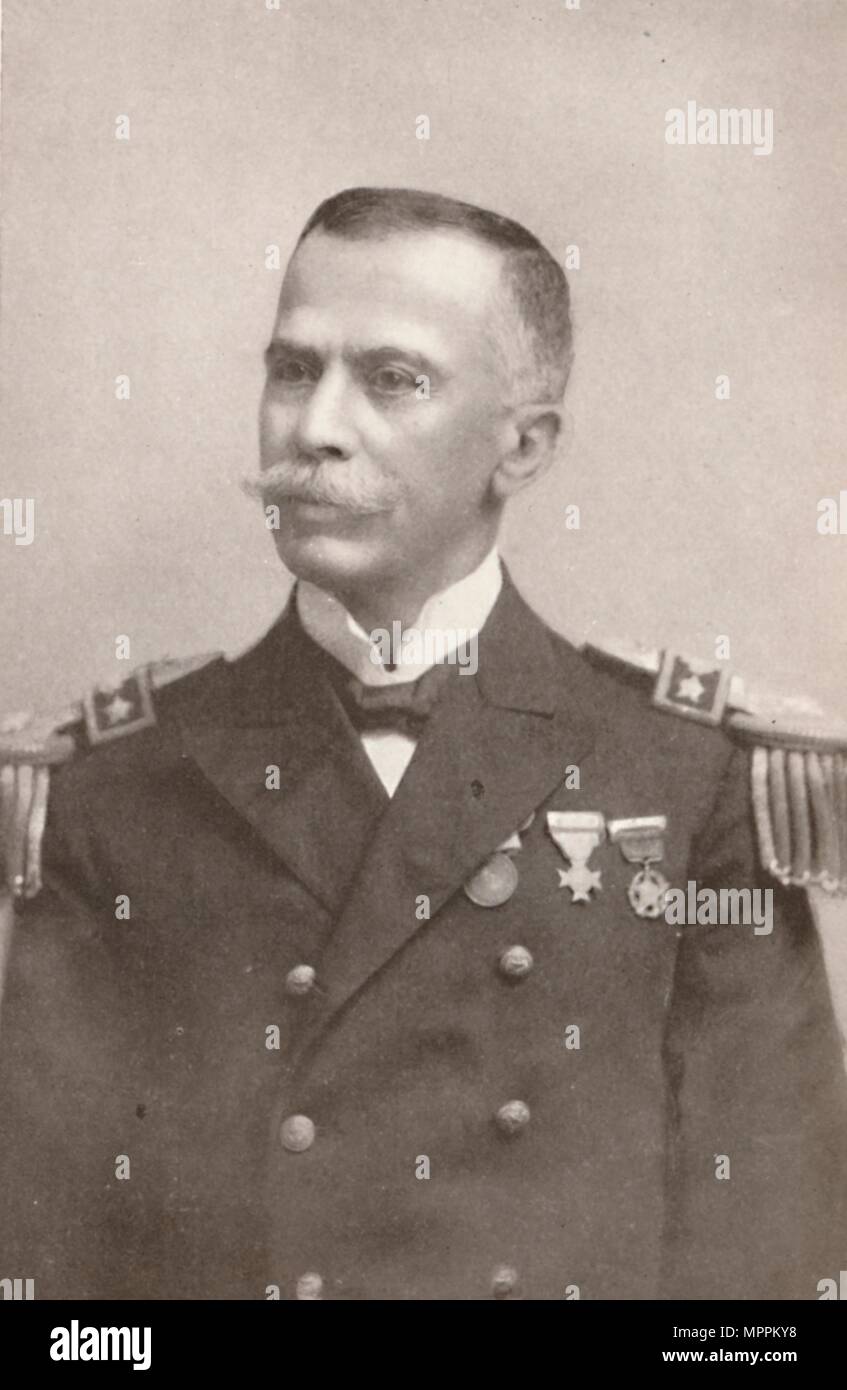 'H.E. Admiral Alexandrino de Alencar', 1914. Artist Unknown Stock