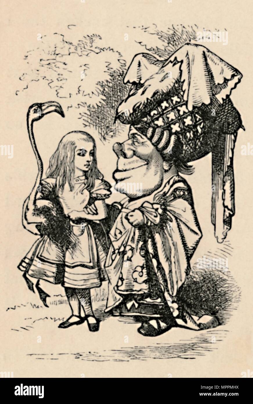 https://c8.alamy.com/comp/MPPMHX/alice-carrying-the-stork-and-talking-to-the-duchess-1889-artist-john-tenniel-MPPMHX.jpg
