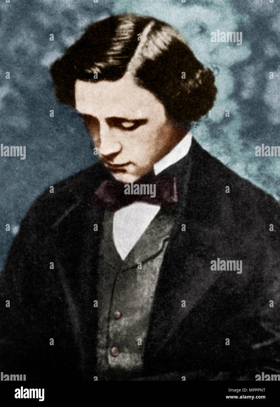 Lewis Carroll, English author, 19th century (1951). Artist: Unknown. Stock Photo