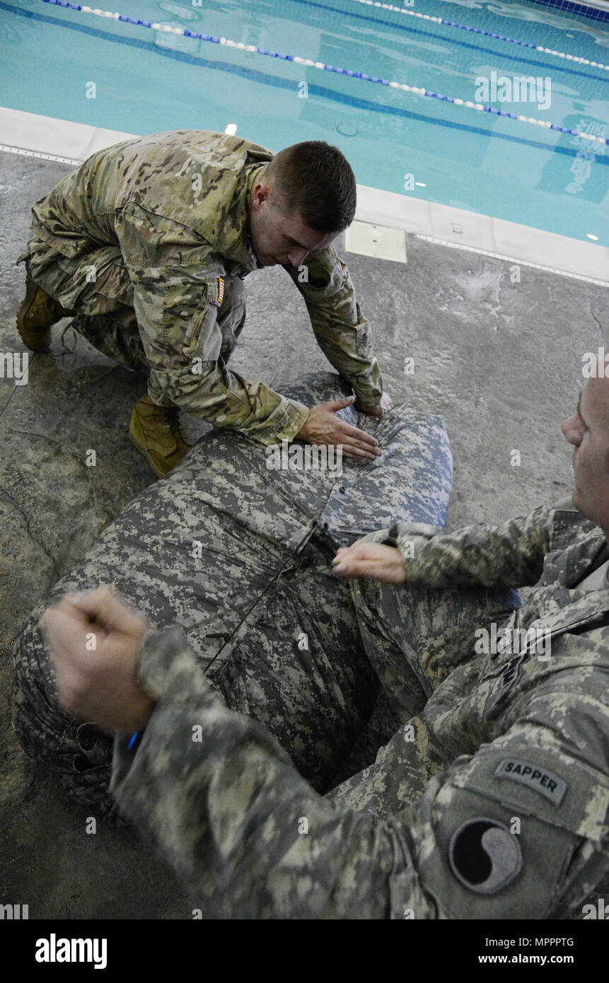 Soldiers from the 229th Brigade Engineer Battalion, 116th Infantry ...