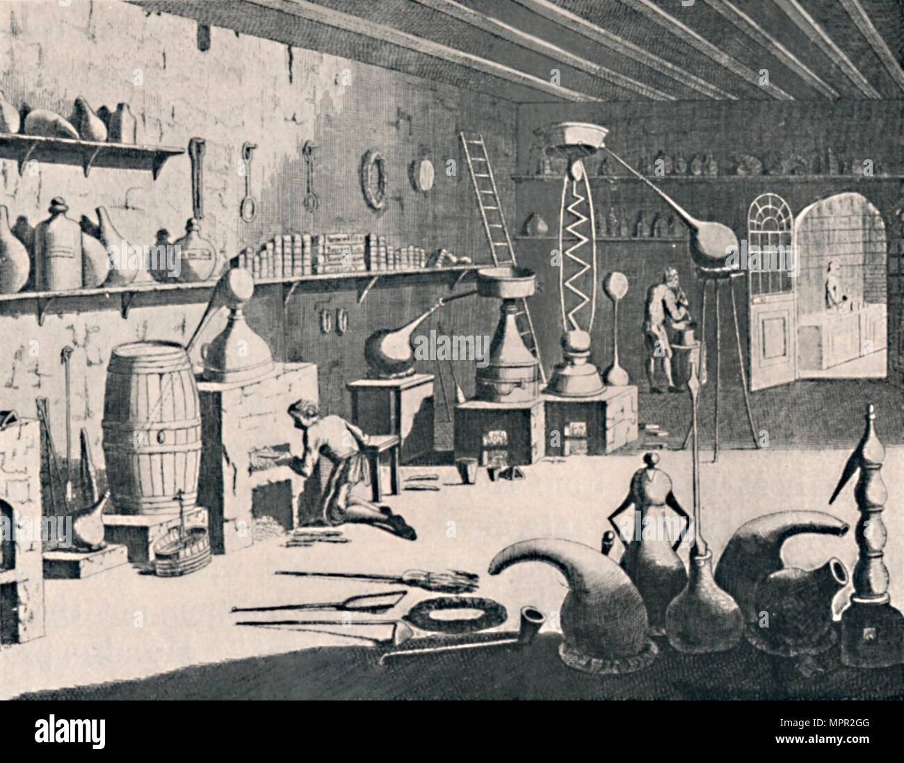 18th century laboratory hi-res stock photography and images - Alamy