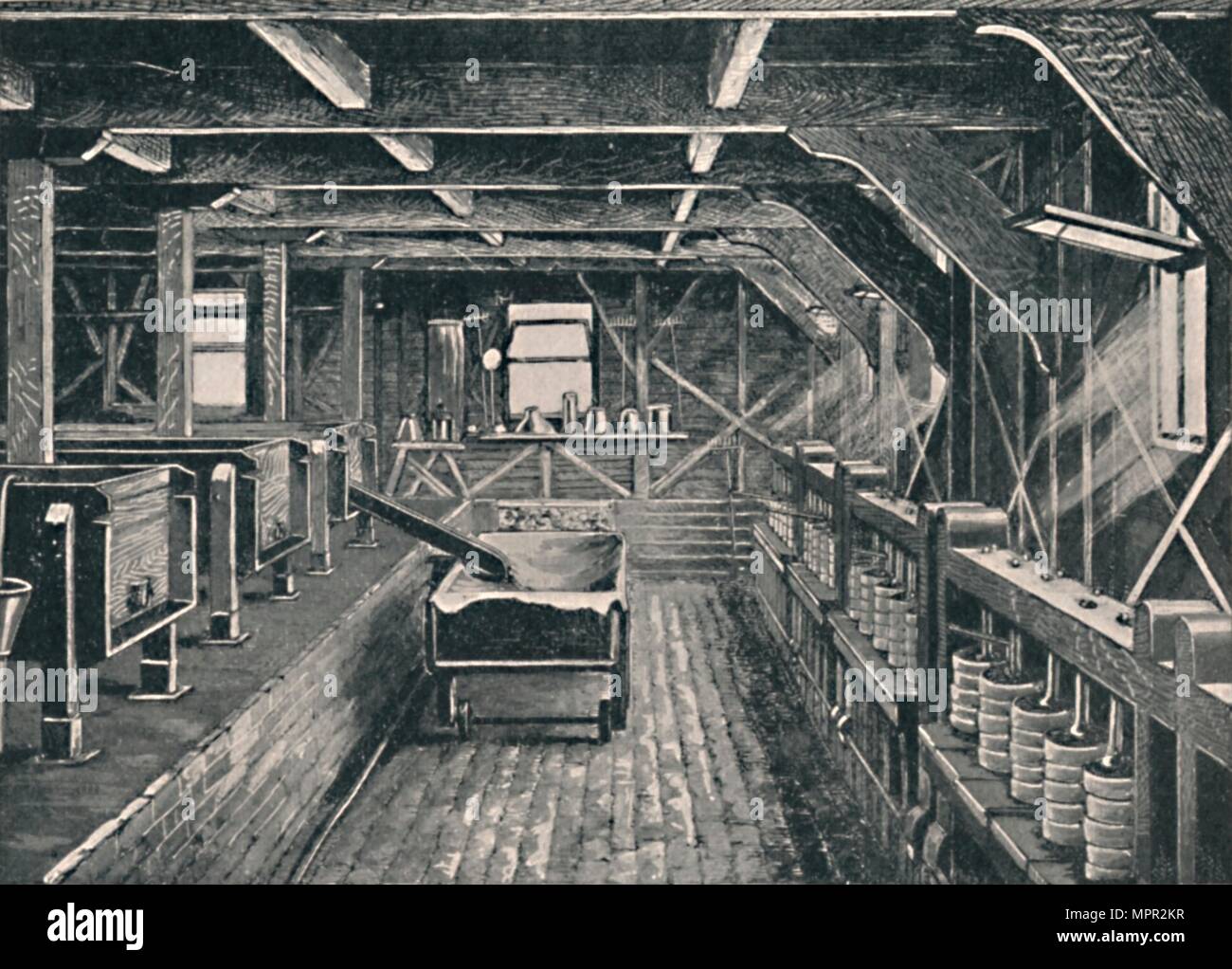 'The Longford Cheese Factory, Derbyshire', c1881, (1904). Artist