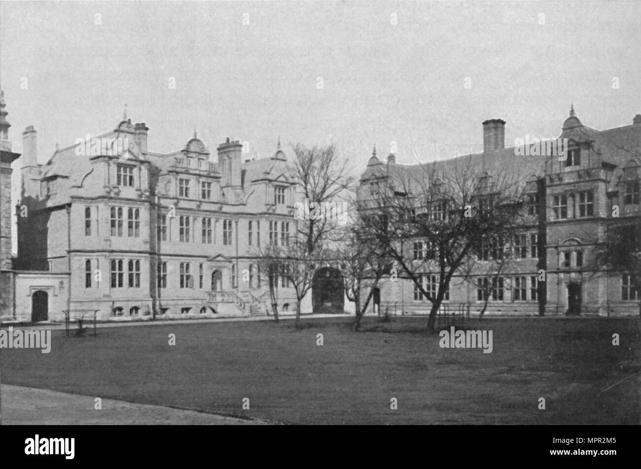 'New Buildings, Trinity College, Oxford', 1904. Artist Gillman Stock Photo Alamy