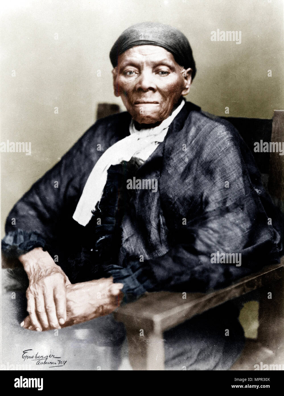 Harriet Tubman, American anti-slavery activist, c1900. Artist: Unknown. Stock Photo