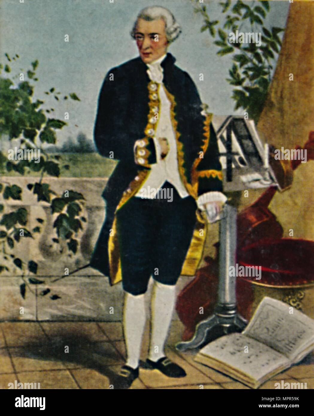 'Joseph Haydn 1732-1809. - Gemälde von Hammann', 1934. Artist: Unknown. Stock Photo
