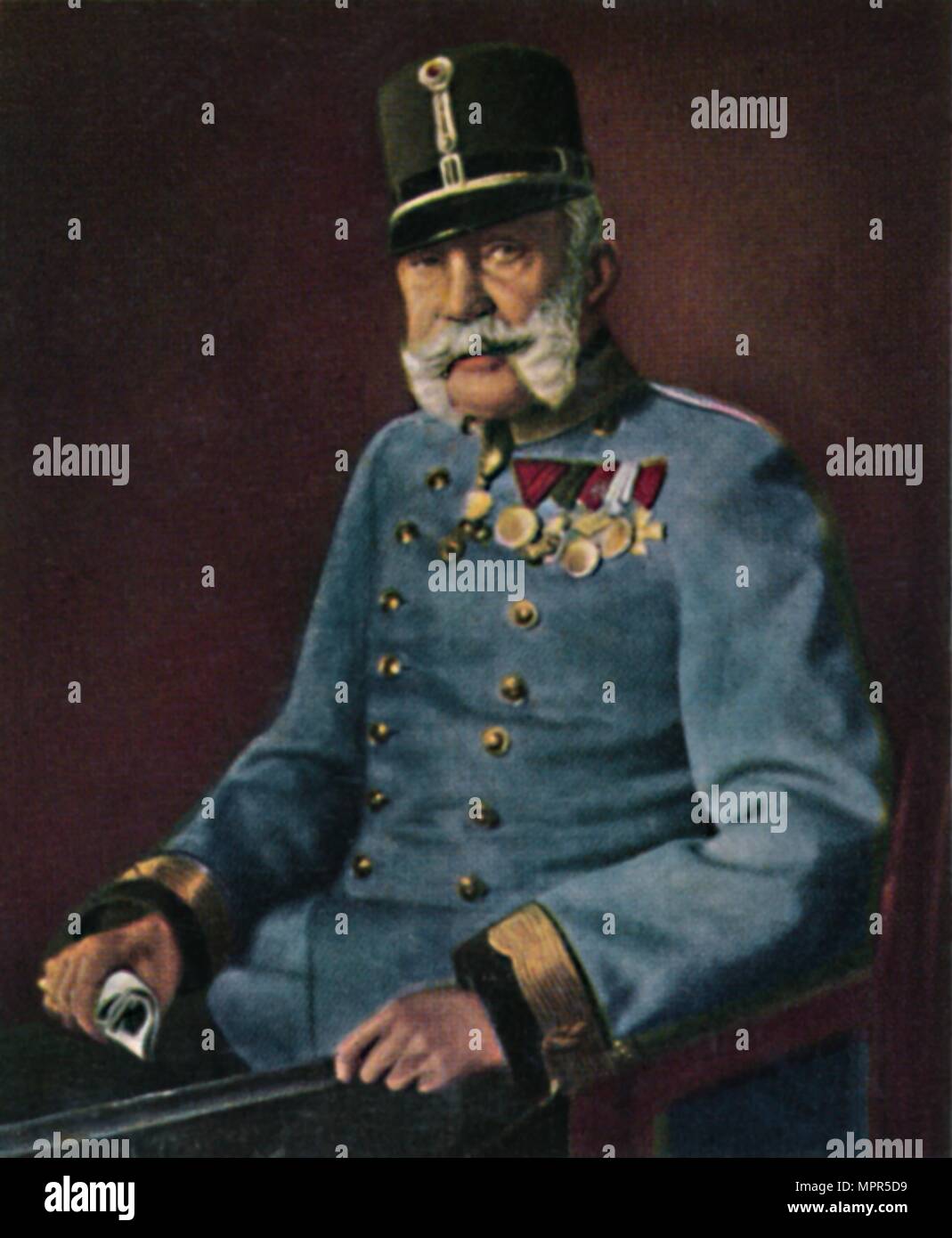 'Kaiser Franz Joseph von Osterreich 1830-1916', 1934. Artist: Unknown. Stock Photo
