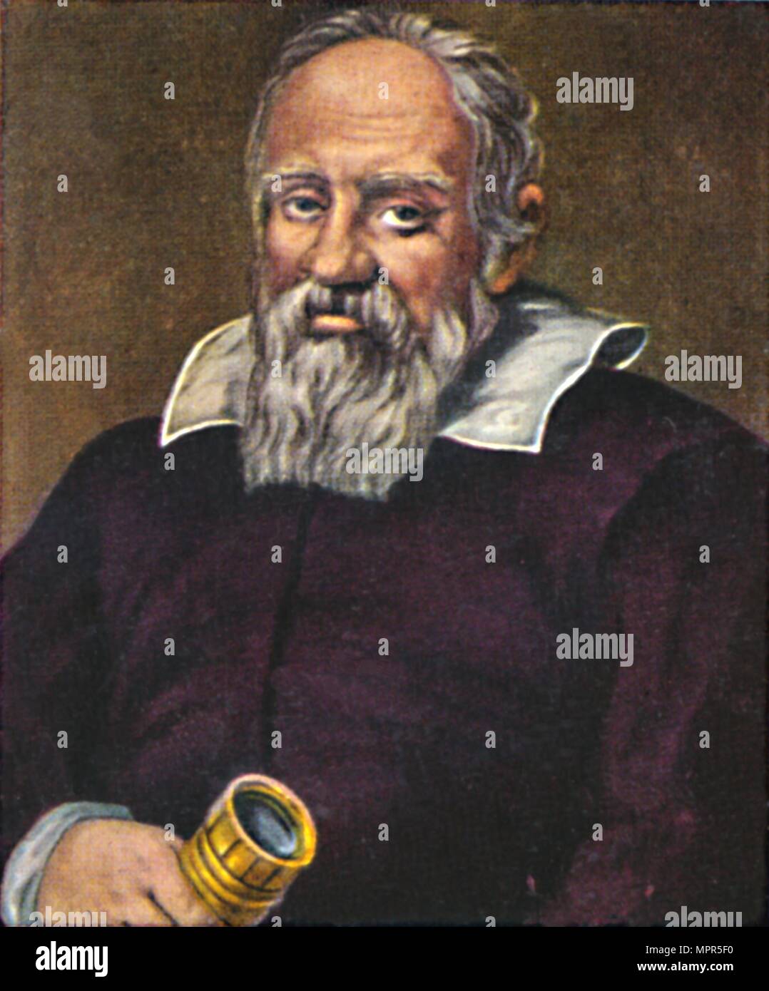 'Galilei 1564-1642', 1934. Artist: Unknown. Stock Photo