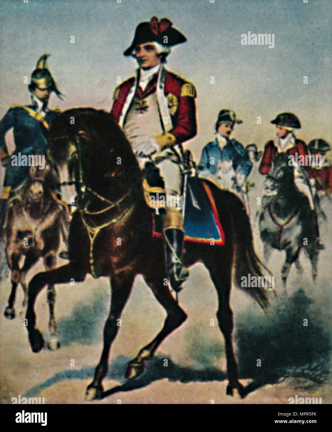 'General Steuben 1730-1794', 1934. Artist: Unknown. Stock Photo