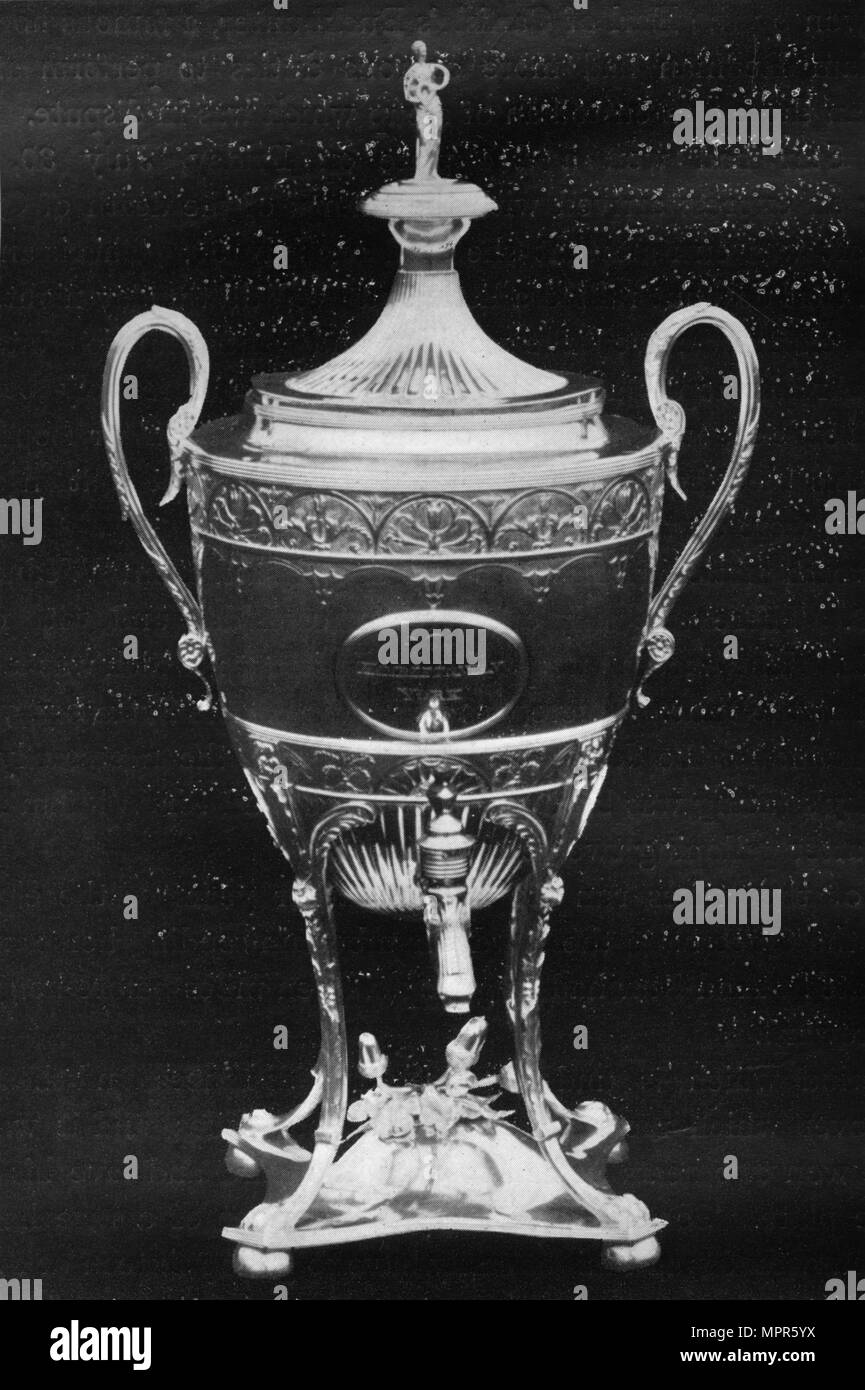 'Silver Cup, York, 1796 Won by Hambletonian', 1911. Artist Unknown