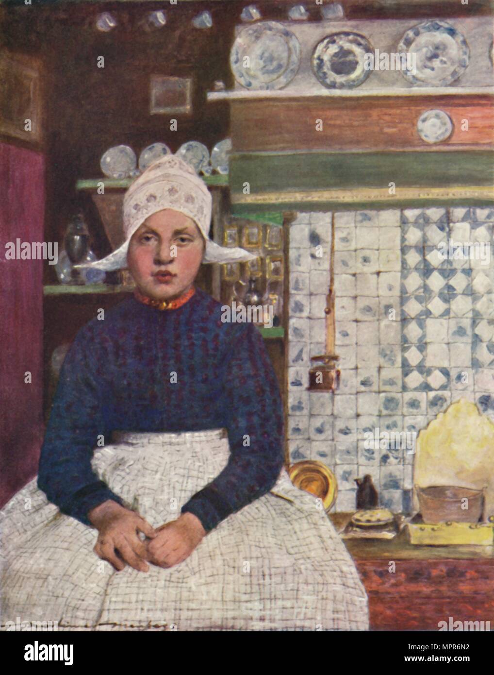 'At Volendam', 1903. Artist: Mortimer L Menpes. Stock Photo