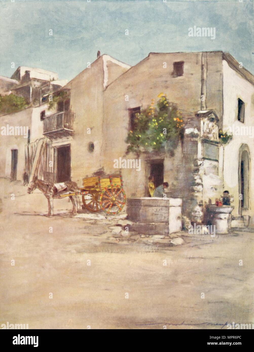 'Palermo', 1903. Artist: Mortimer L Menpes. Stock Photo