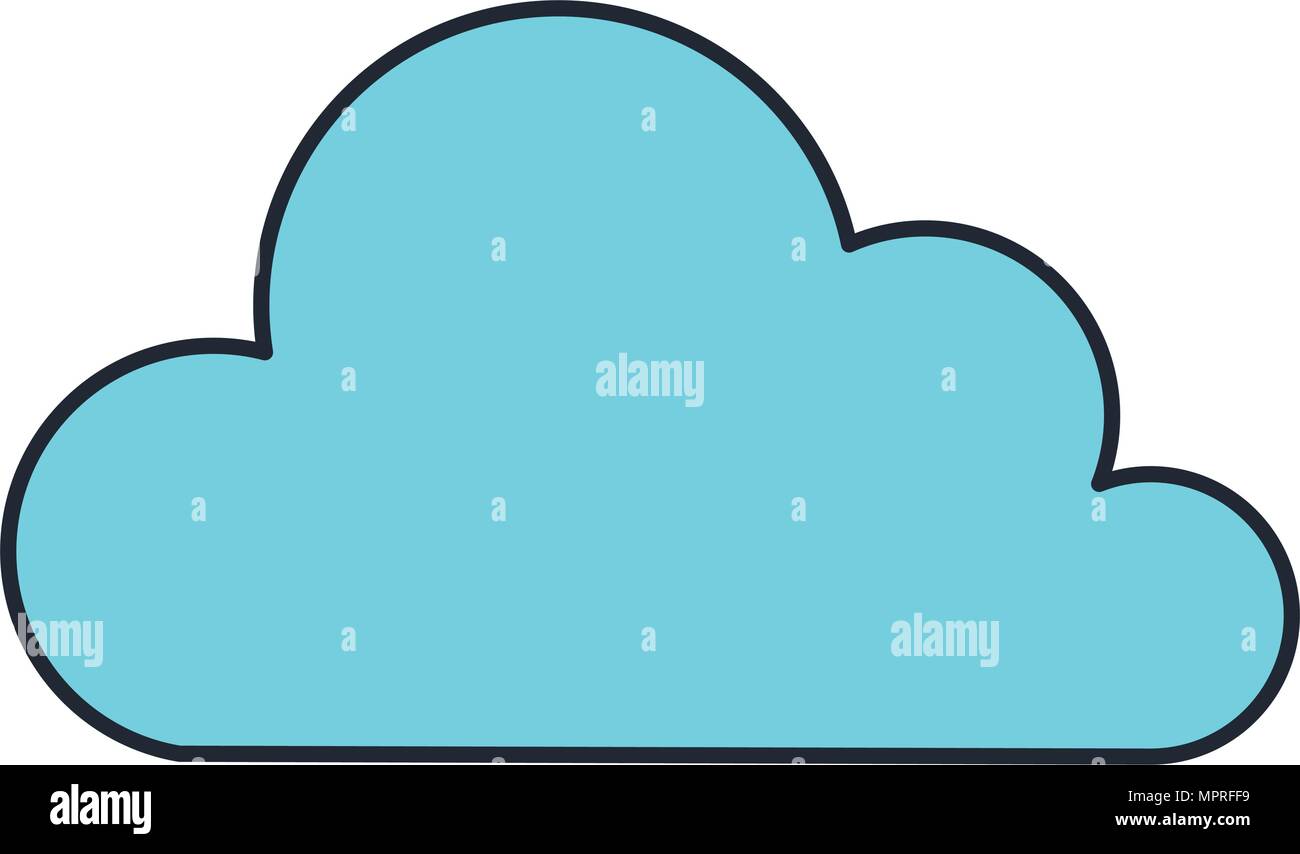 cloud sky isolated icon Stock Vector Image & Art - Alamy