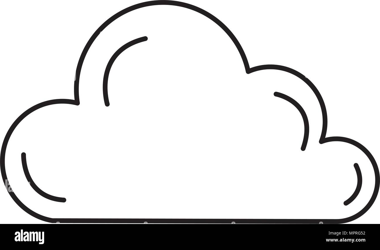 cloud sky isolated icon Stock Vector Image & Art - Alamy
