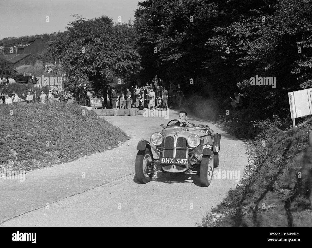 Frazer-Nash BMW 319/55 of CG Fitt competing in the VSCC Croydon Speed ...