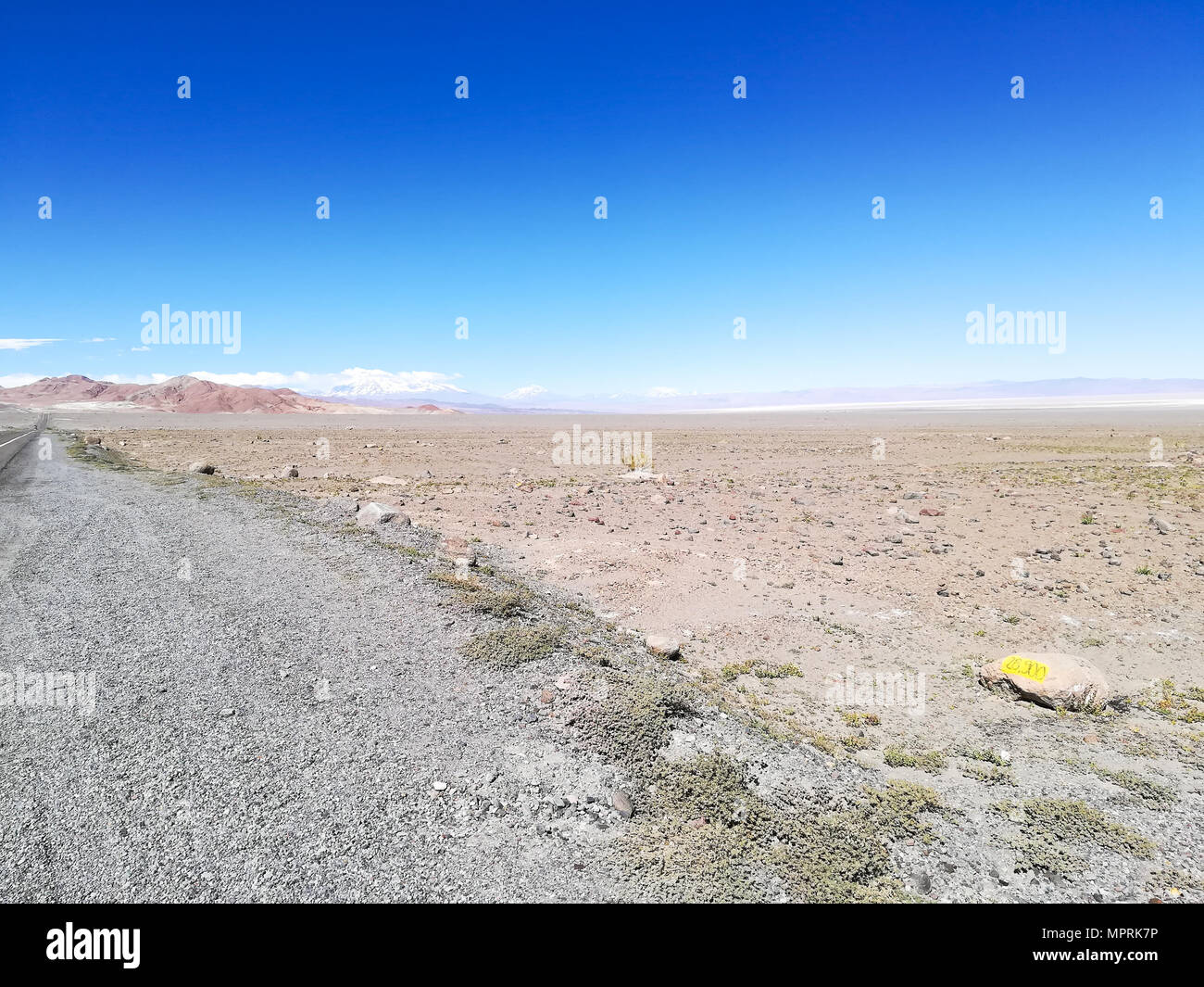 Road to flamingo natural reserve, Chile. San Pedro de Atacama, Los ...