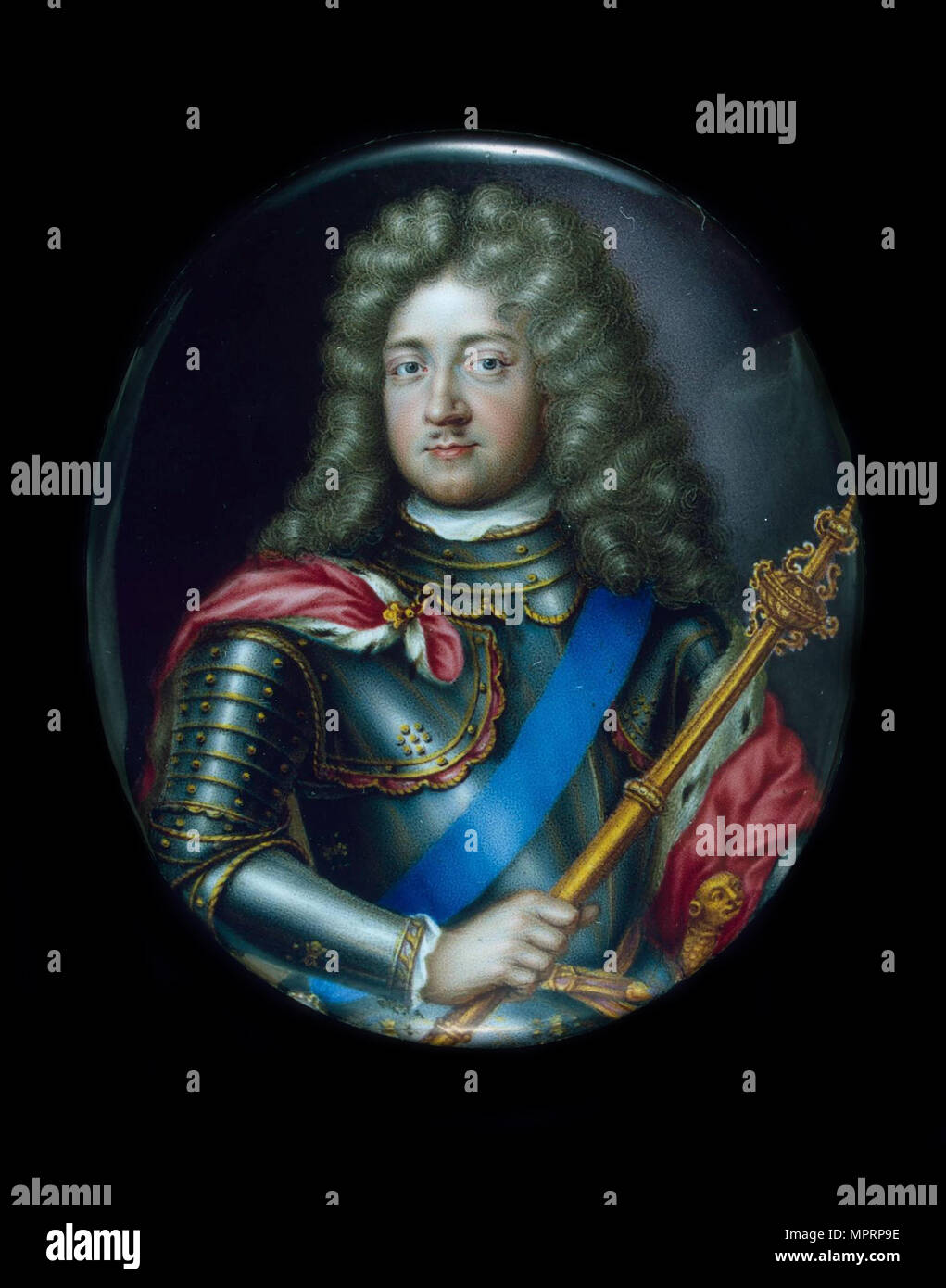 Portrait of Frederick I (1657-1713), King in Prussia, Between 1680 and 1690. Stock Photo