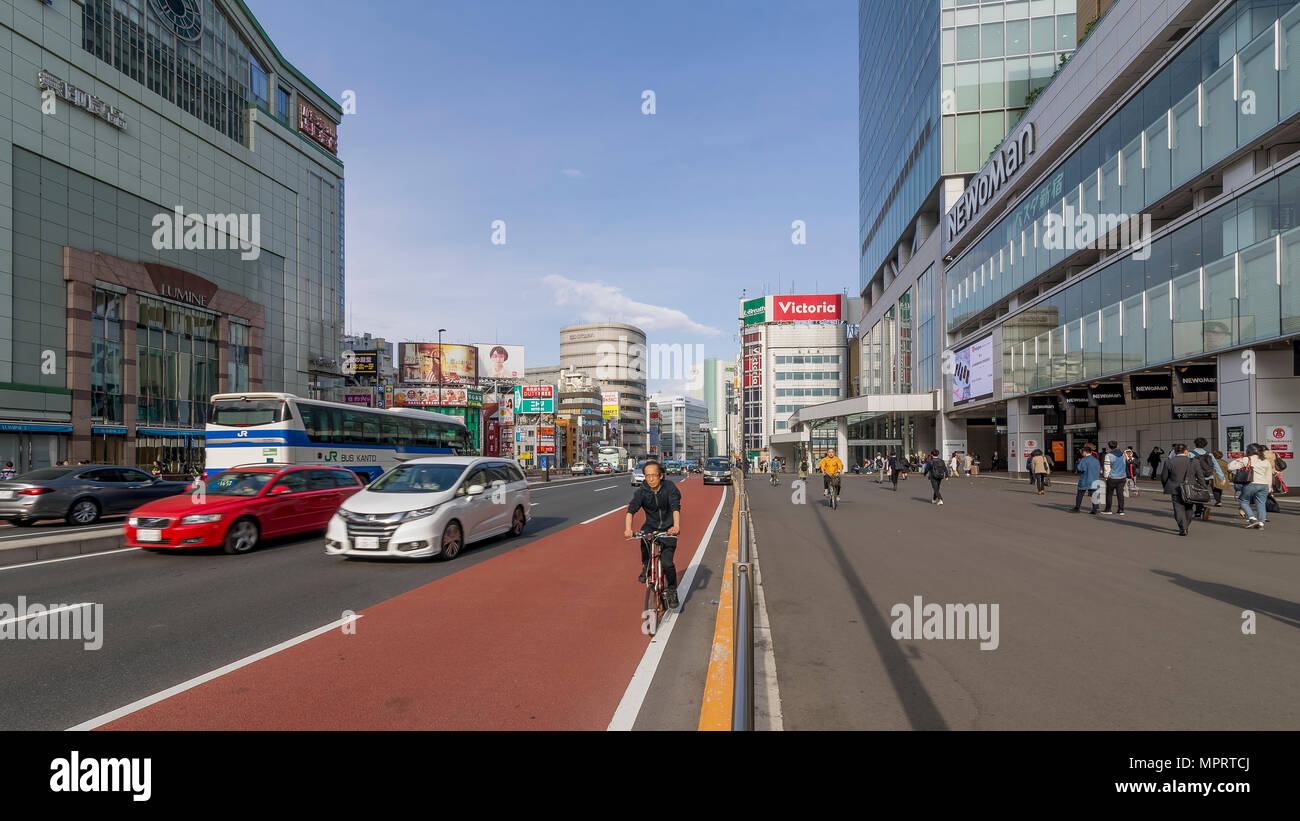 Shinjuku station tokyo hi-res stock photography and images - Alamy