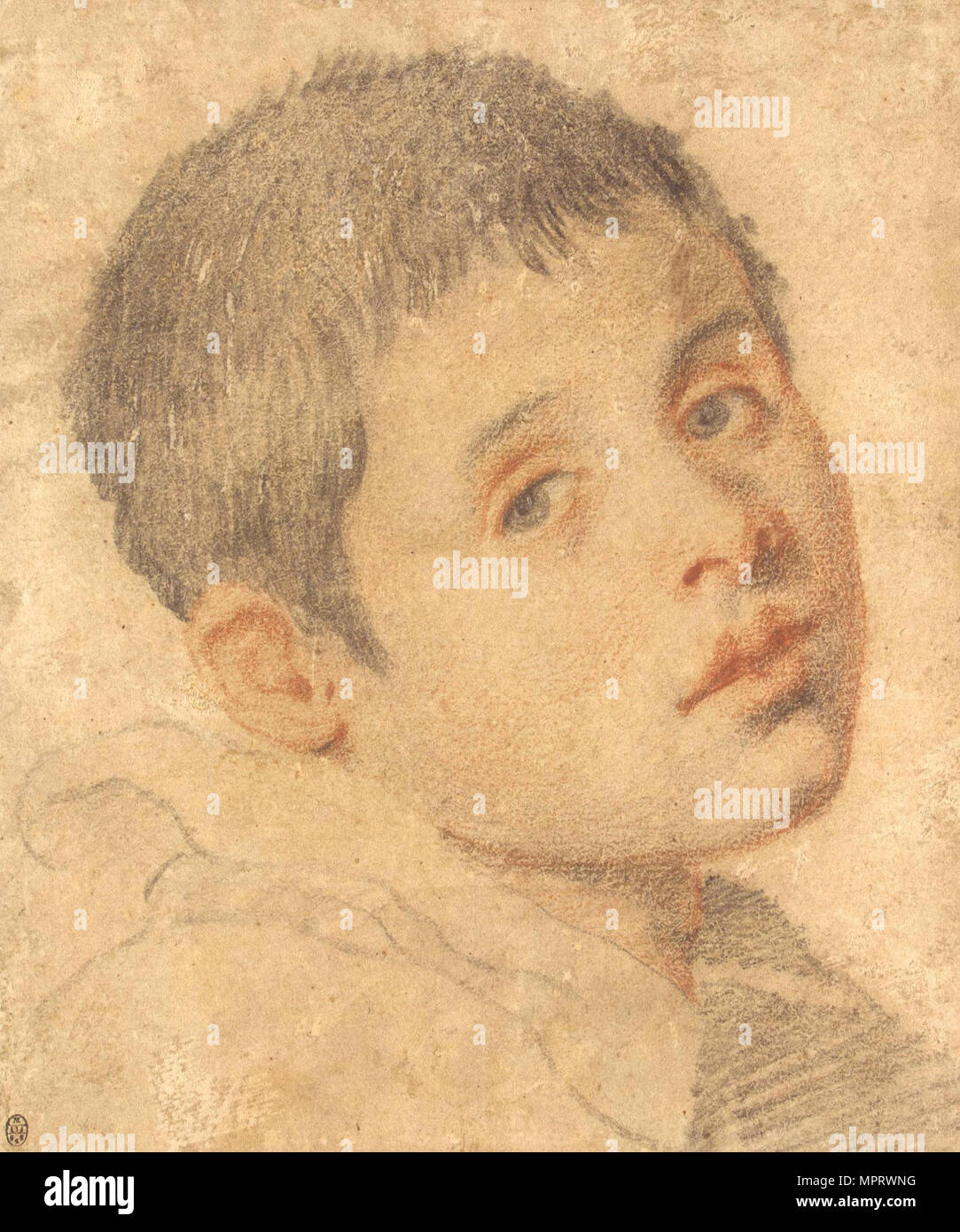 Head of a Boy Stock Photo Alamy