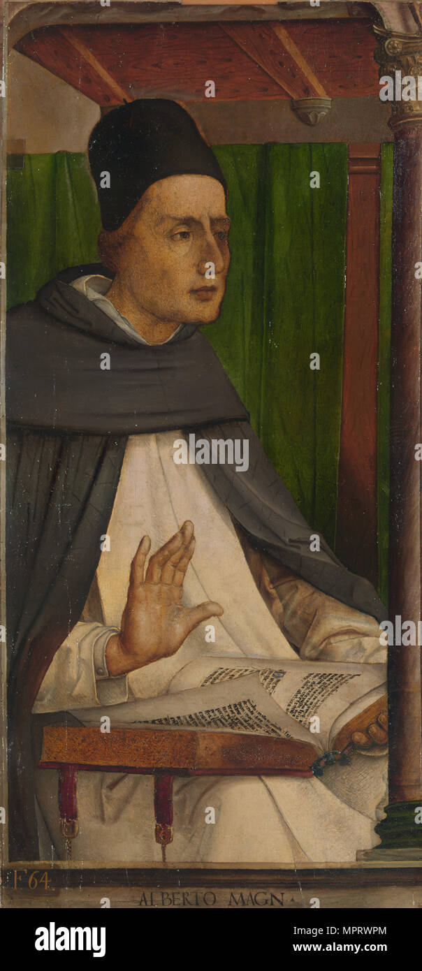 Albertus Magnus. Stock Photo