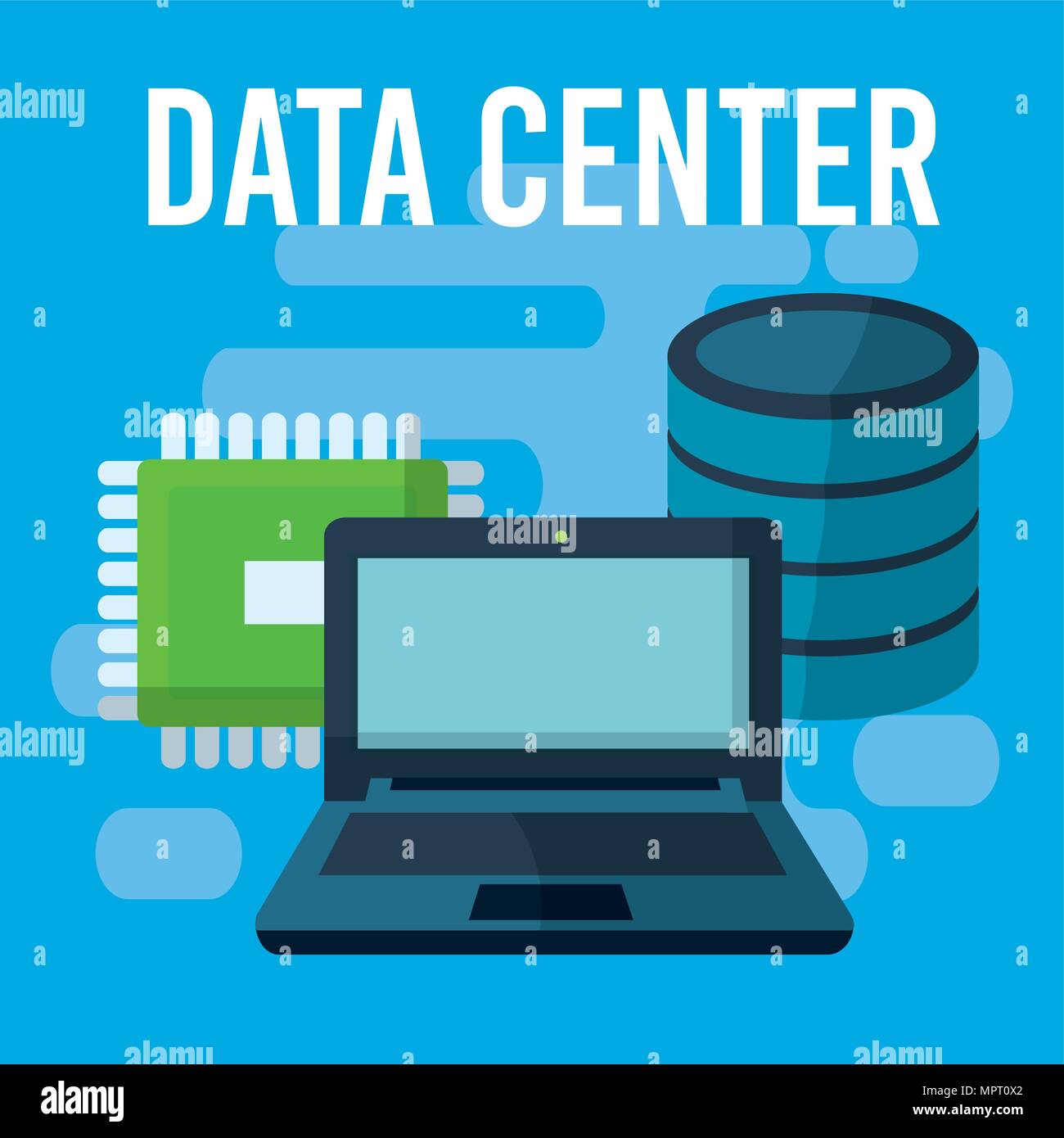 Data center technology Stock Vector Image & Art - Alamy