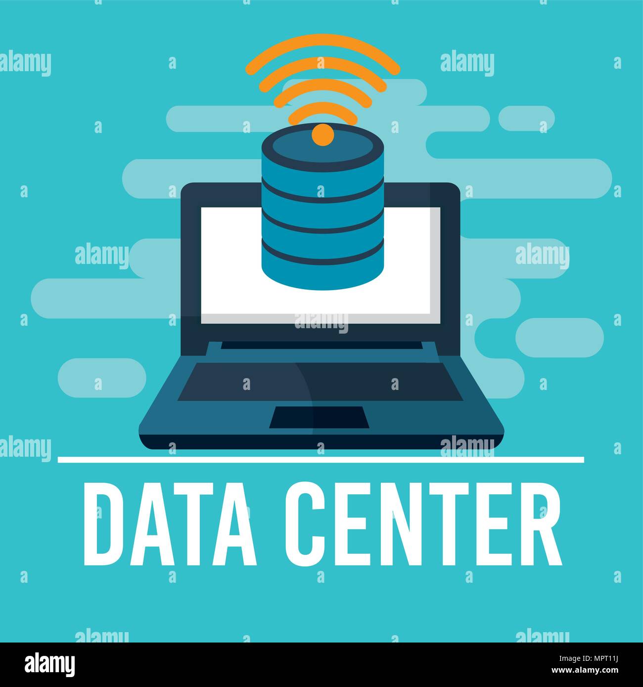 Data center technology Stock Vector Image & Art - Alamy
