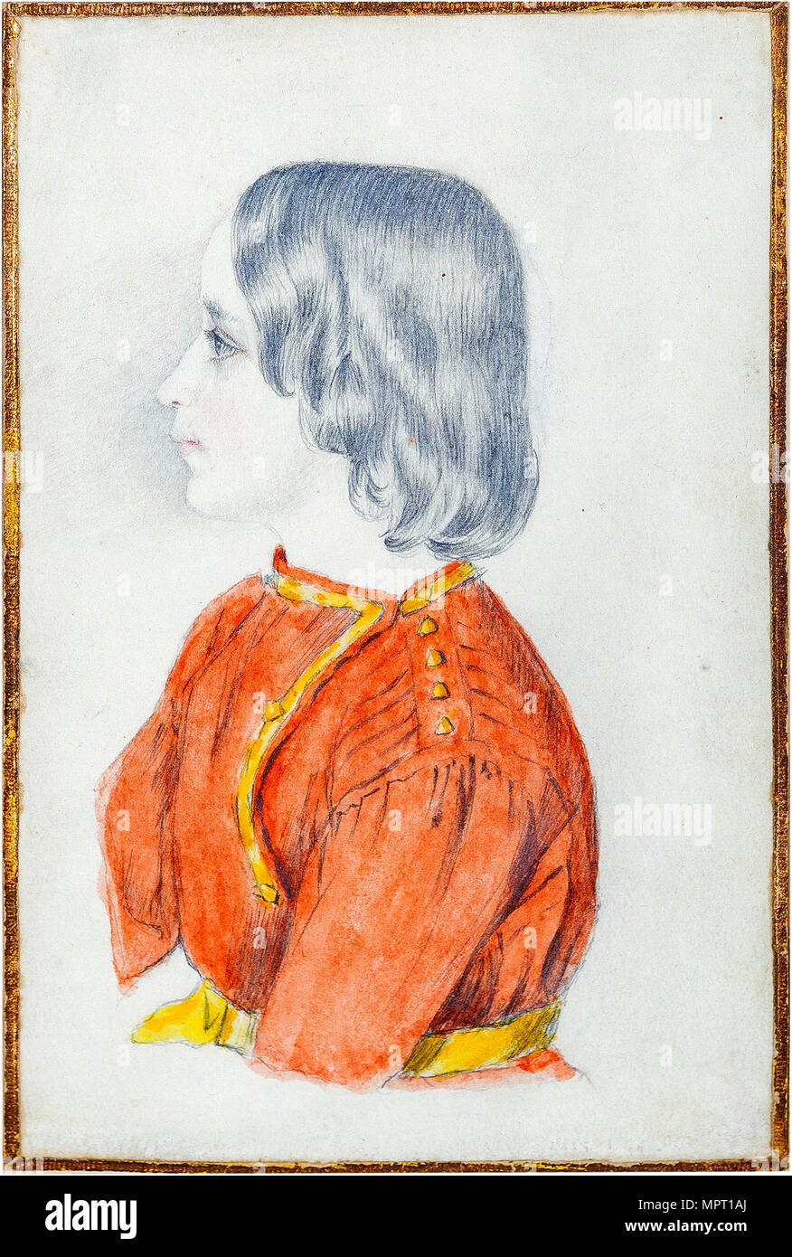 Portrait of Grigori Alexandrovich Pushkin (1835-1905), Son of the Poet ...
