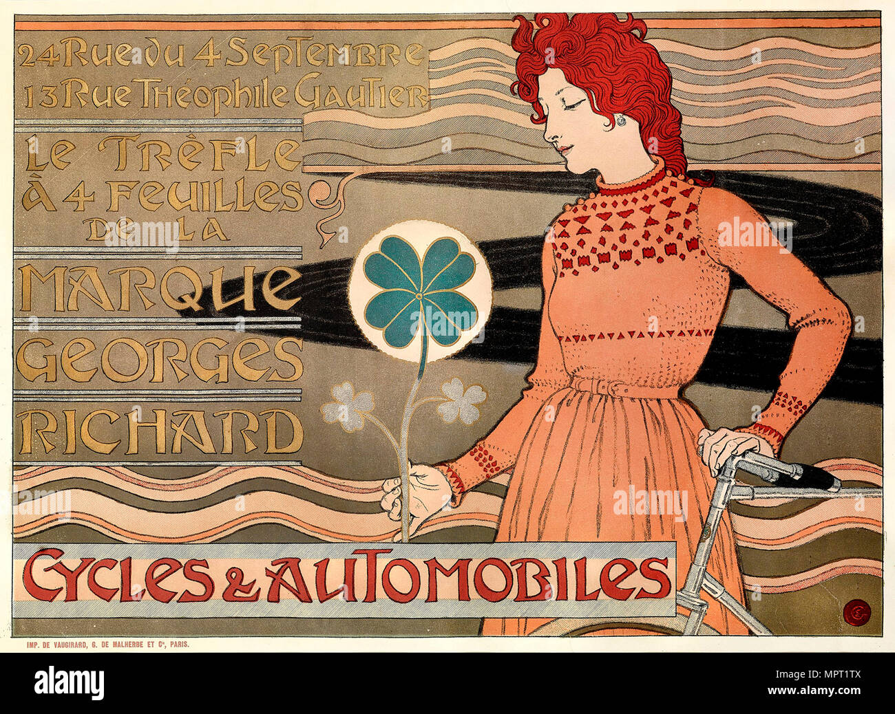 French Vintage Cycles Poster 'Le Marque Georges Richard' by Pal, c