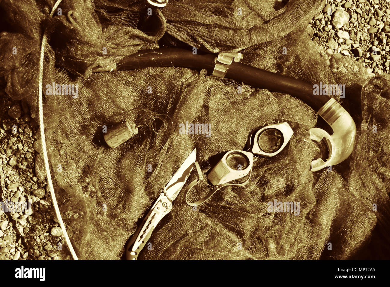 Fishing Gear, Baler, Philippines Stock Photo Alamy