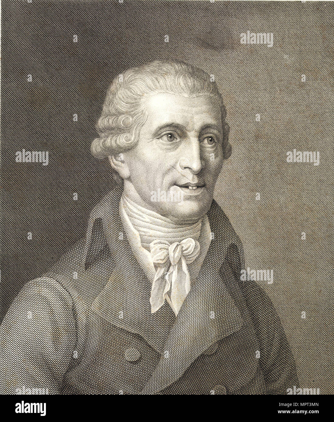 Portrait of Joseph Haydn (1732-1809), ca 1820. Stock Photo