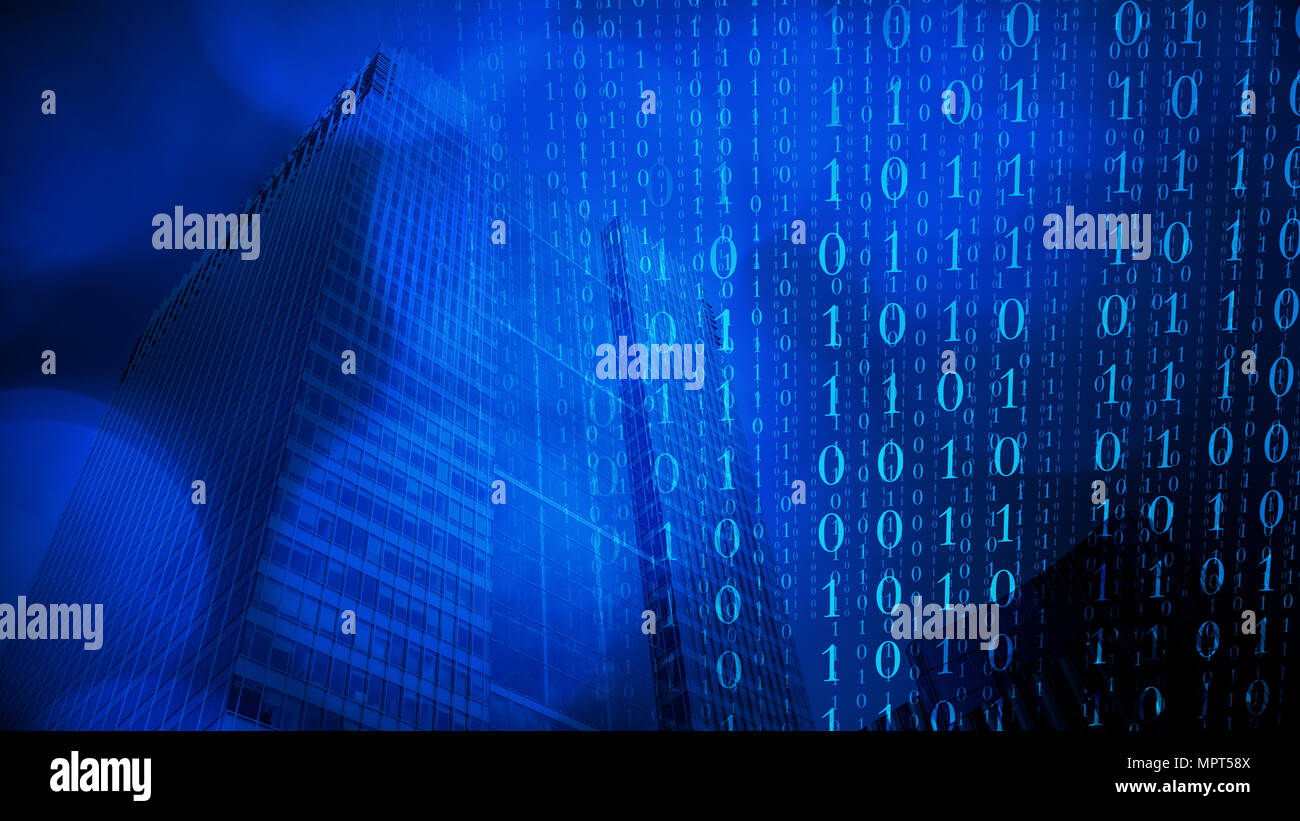 Cyber privacy firewall protection Stock Photo