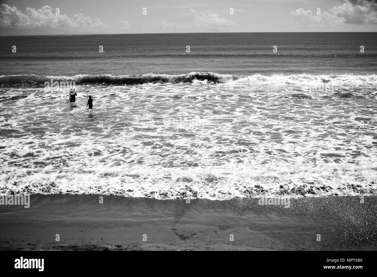 Pacific Ocean, Baler, Philippines Stock Photo