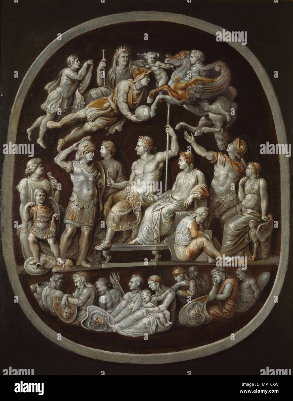 Tableau Toile Peter Paul Rubens - La Glorification De L'Eucharistie - Prêt à Accrocher