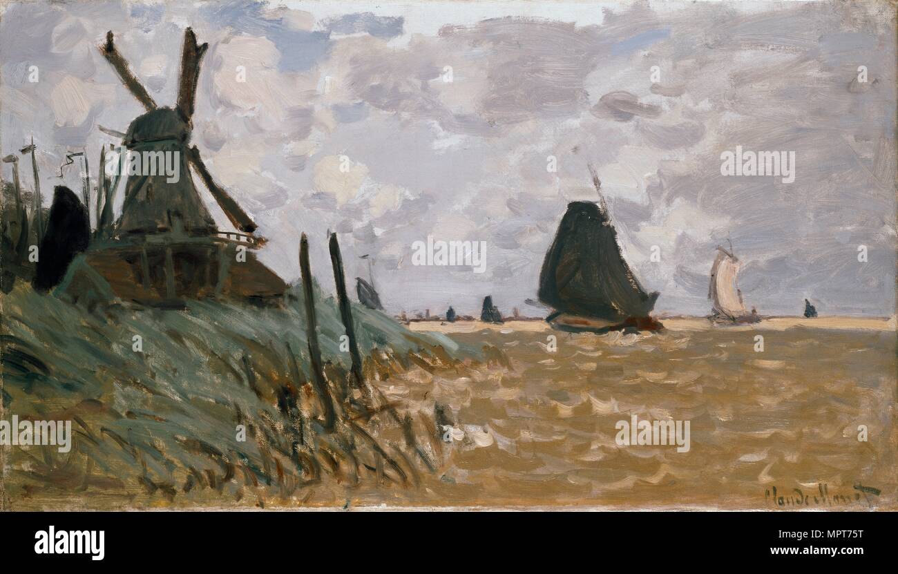 Claude monet sailboat hi-res stock photography and images - Alamy
