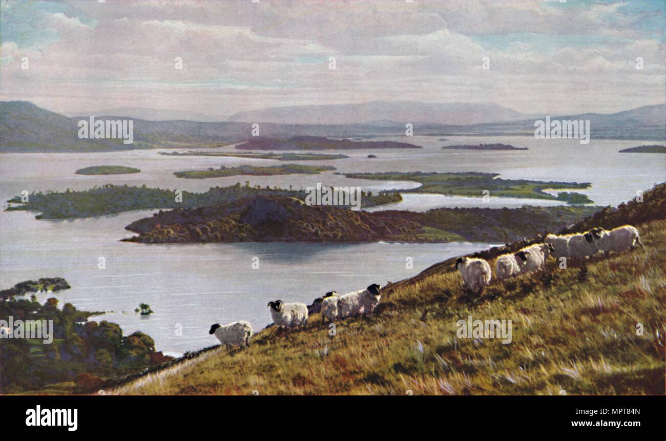 'Scotland', c1930s. Artist Donald McLeish Stock Photo Alamy