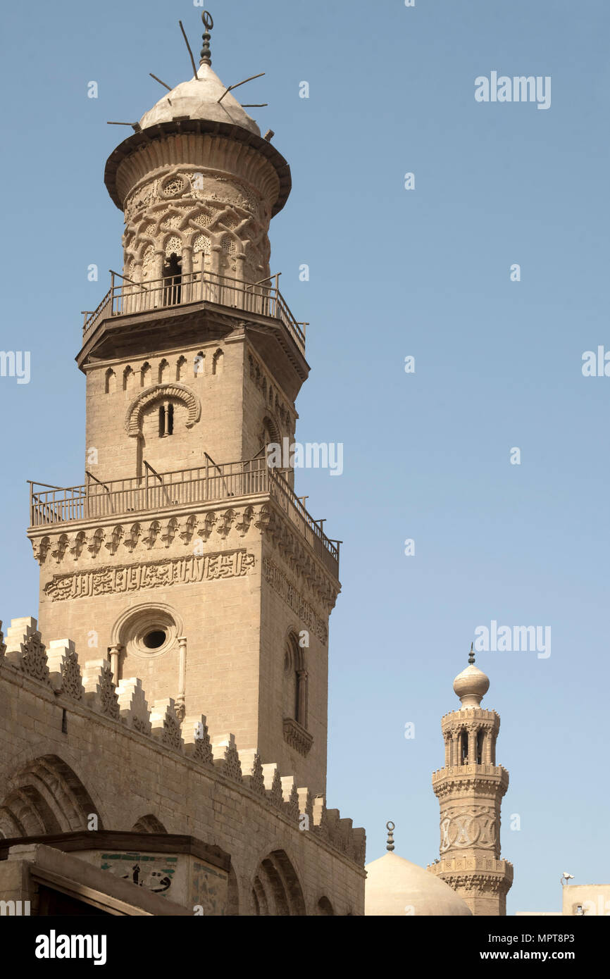 Aegypten, Kairo, Sharia Muizz il Din Allah, Moscheekomplex des Sultans