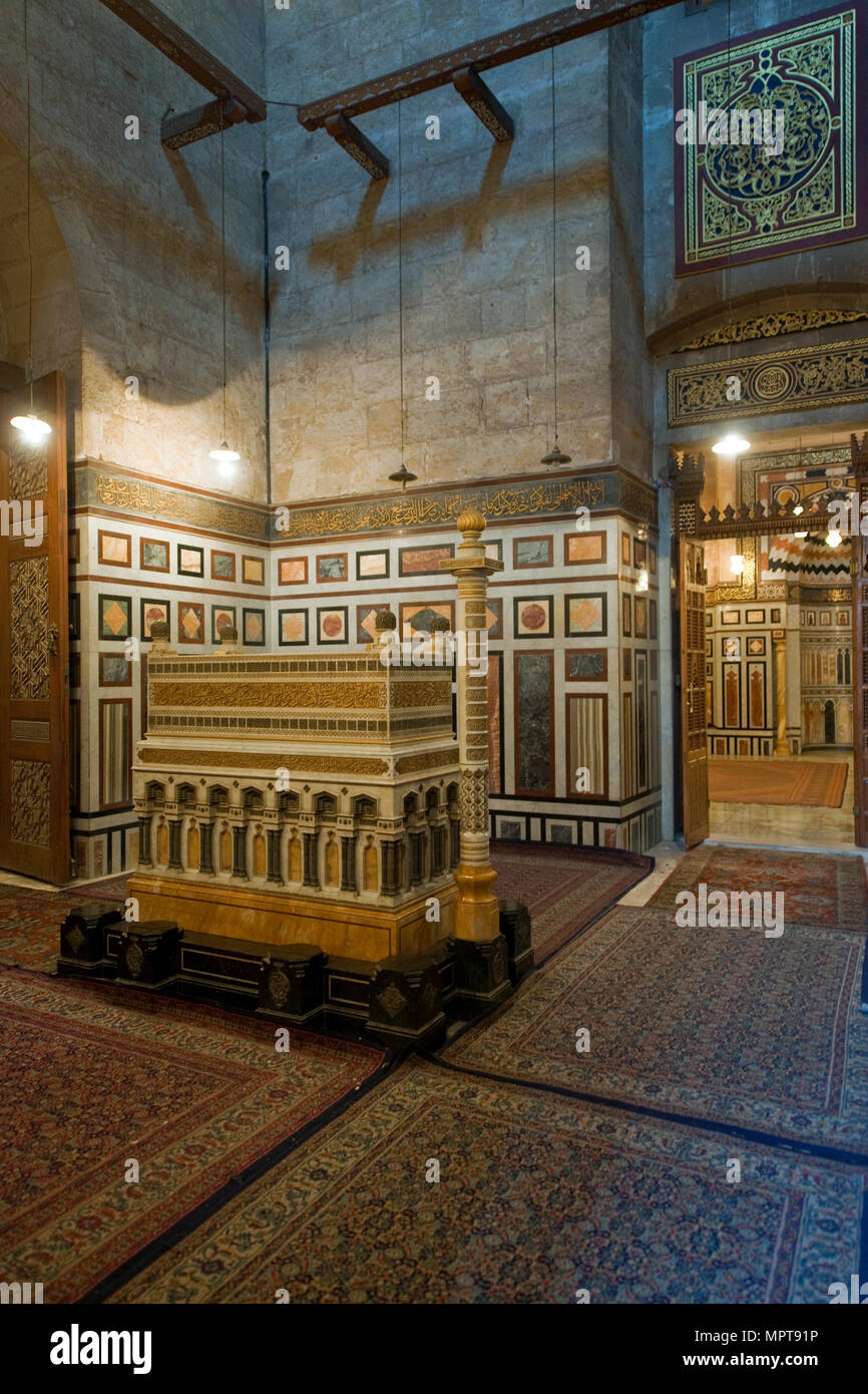 Aegypten, Kairo, Ar Rifai Moschee Stock Photo - Alamy