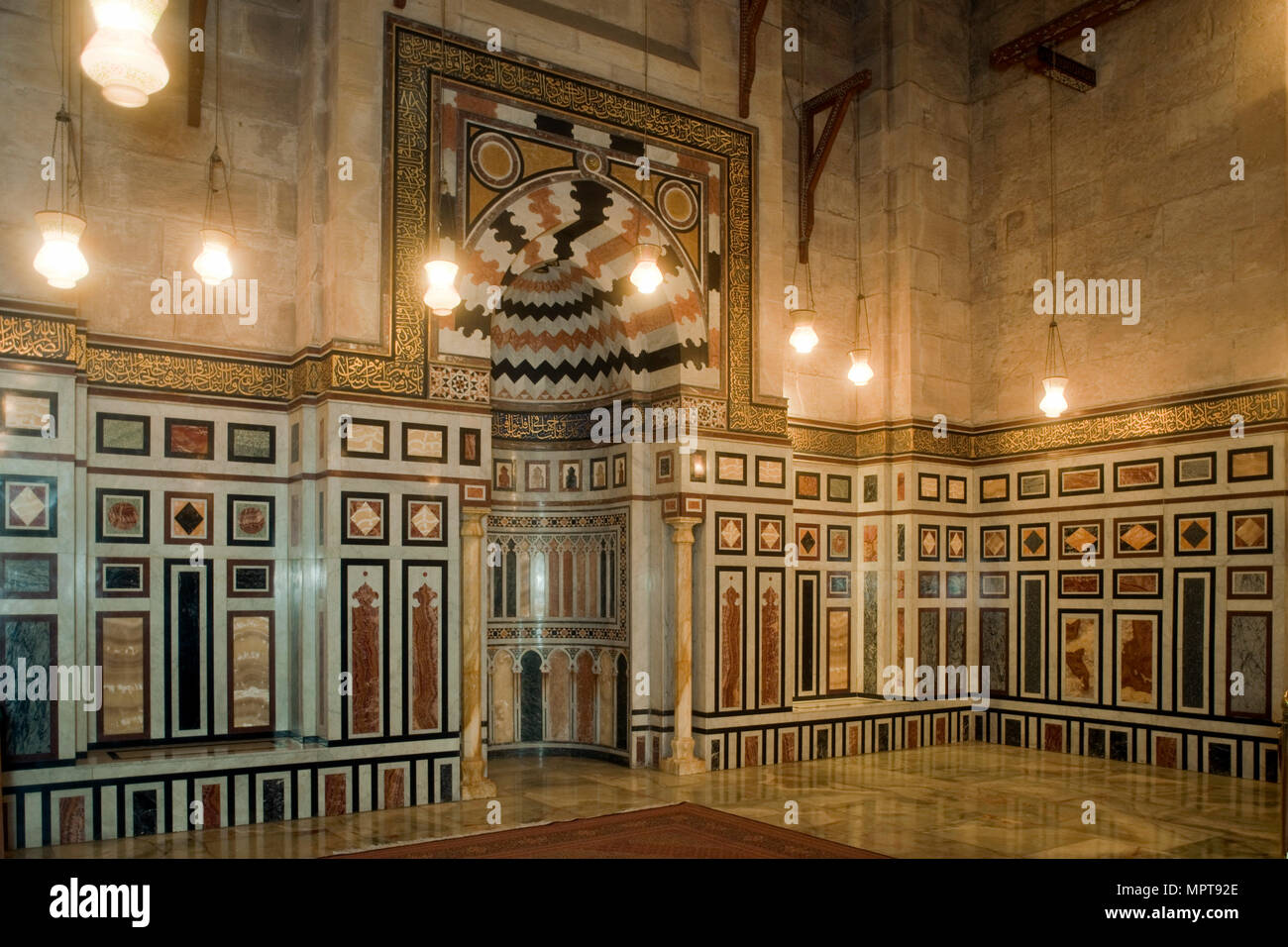 Aegypten, Kairo, Ar Rifai Moschee Stock Photo - Alamy