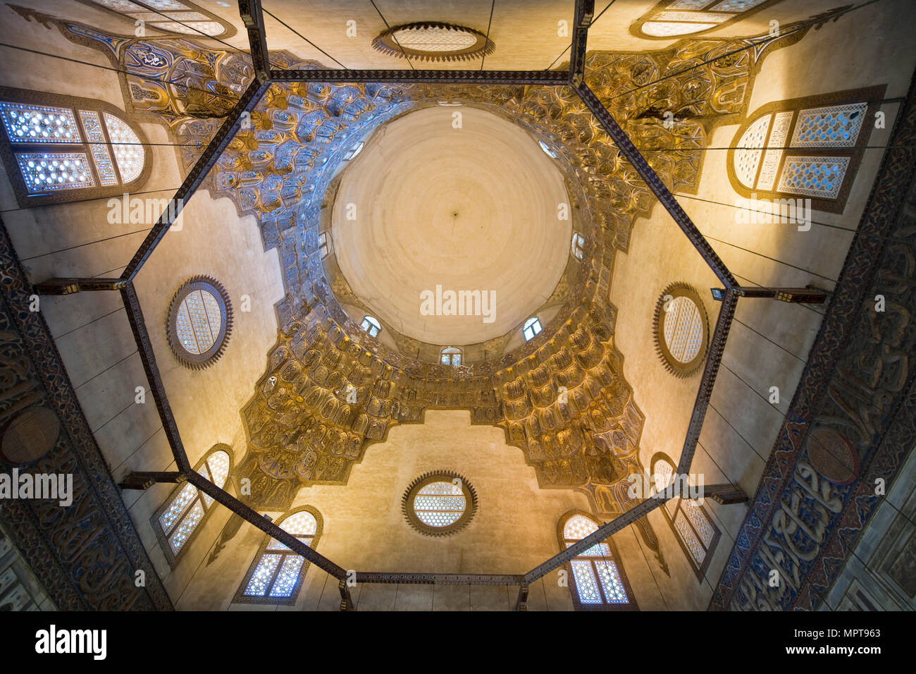 Aegypten, Kairo, Sultan Hassan Moschee Stock Photo