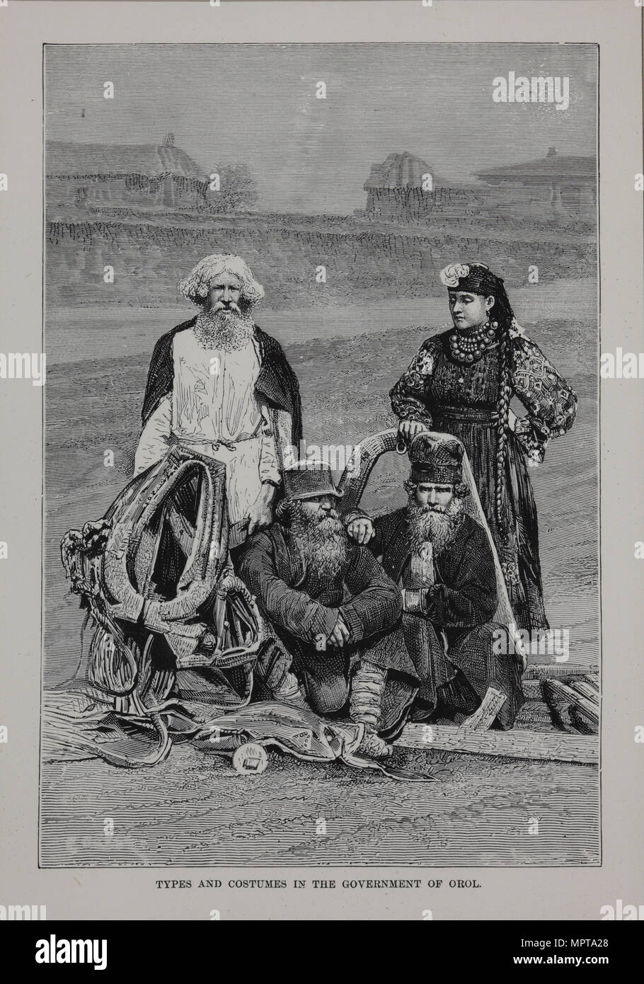 Peasants of the Government of Oryol, 1882 Stock Photo Alamy
