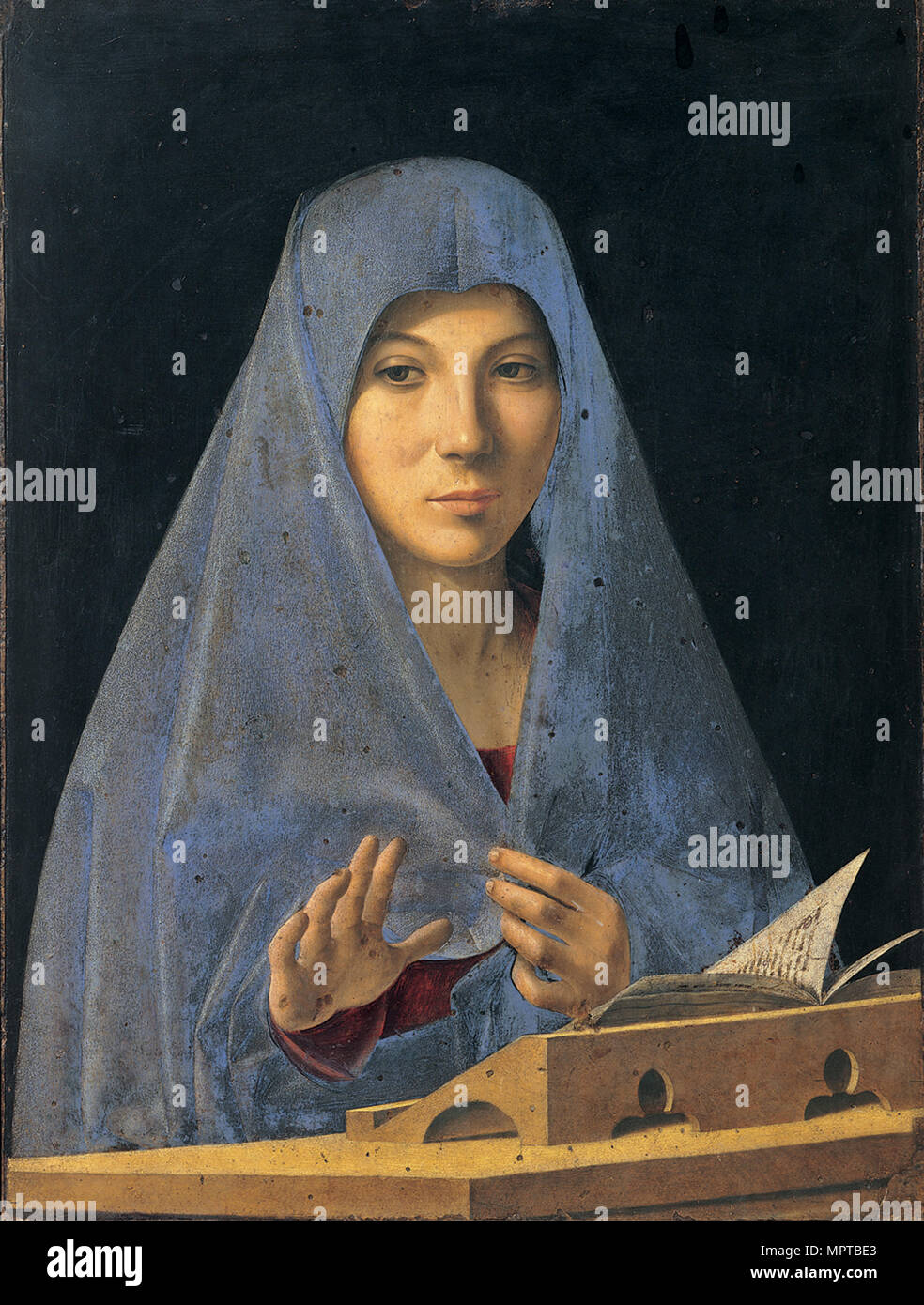 Virgin Annunciate. Stock Photo