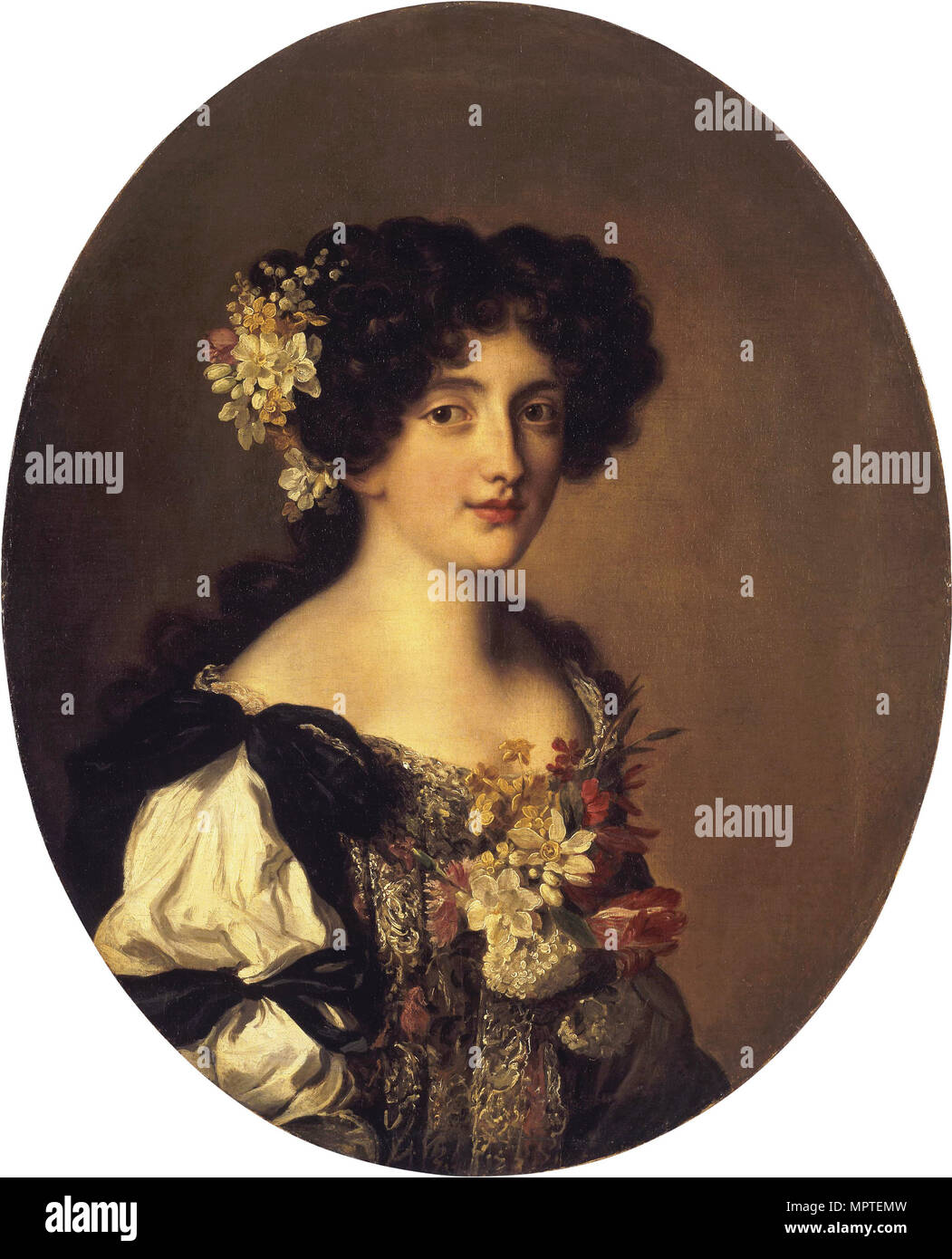 Portrait of Hortense Mancini (1646-1699), Duchesse Mazarin, 1670s. Stock Photo