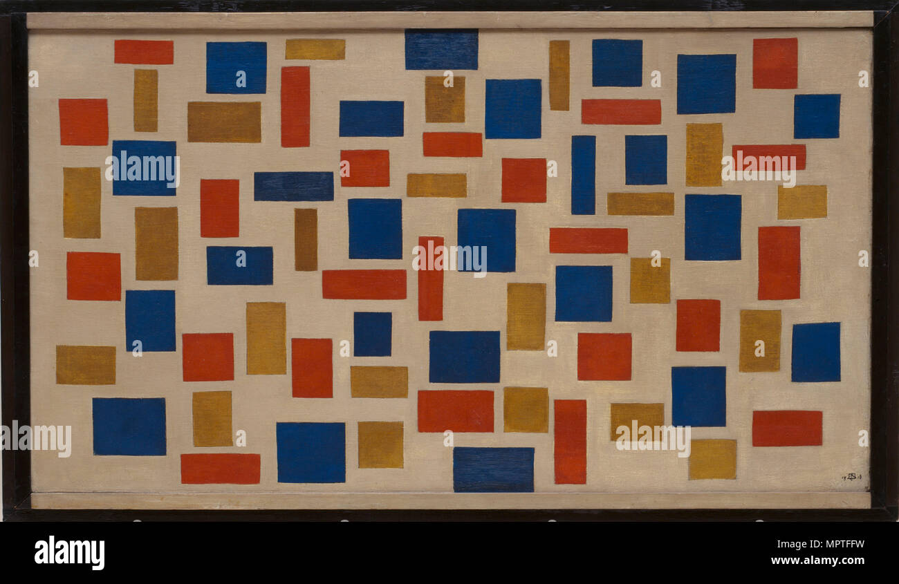 Composition XI (Kompositie XI), 1918 Stock Photo Alamy