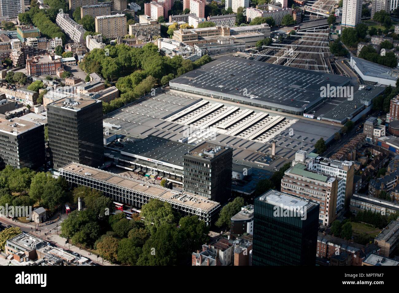 Euston Station, Camden, London, 2012. Artist: Damian Grady. Stock Photo