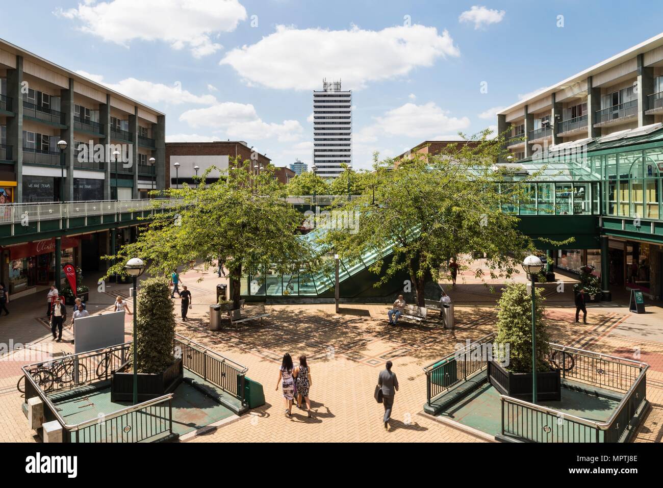 Upper Precinct, Coventry, West Midlands, 2014. Artist: Steven Baker. Stock Photo