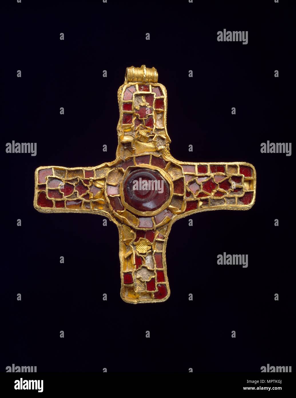 Cross (Holderness Cross), 7th century. Artist Unknown Stock Photo Alamy