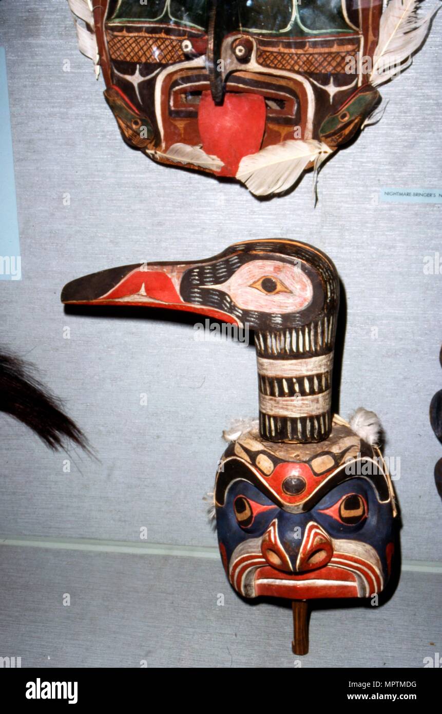 Kwakiutl mask hires stock photography and images Alamy