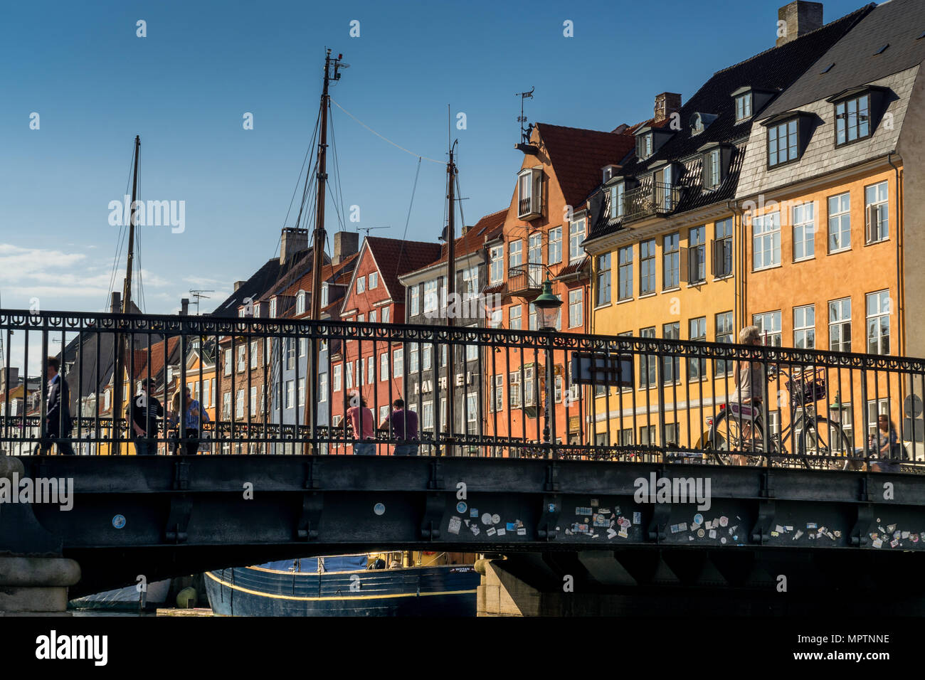 Sightseeing in Copenhagen Stock Photo