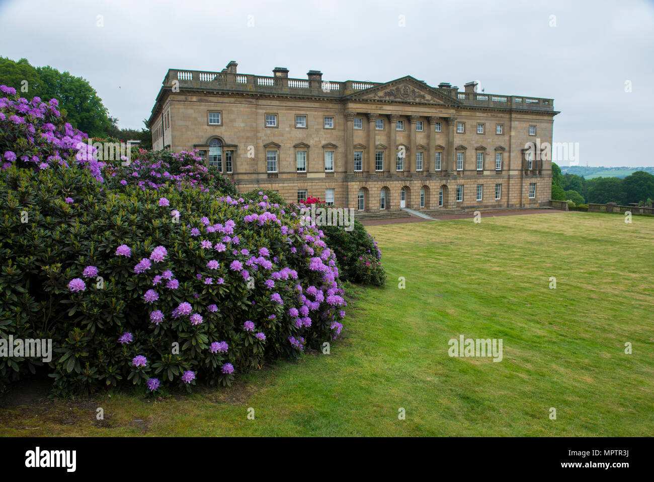 Northern College, Wentworth Castle near Barnsley, South Yorkshire, UK. Stock Photo