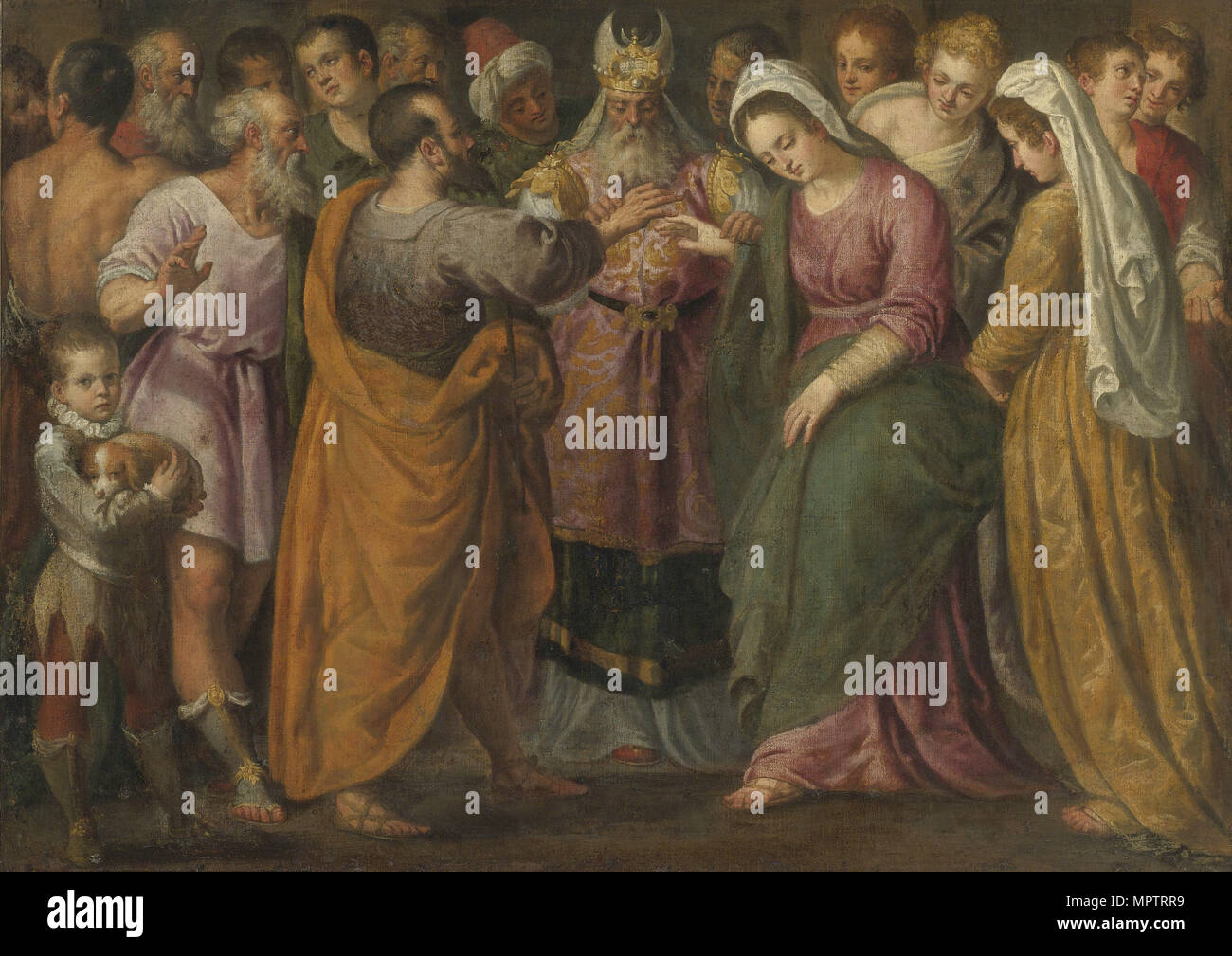 The Marriage of Mary and Joseph Stock Photo Alamy